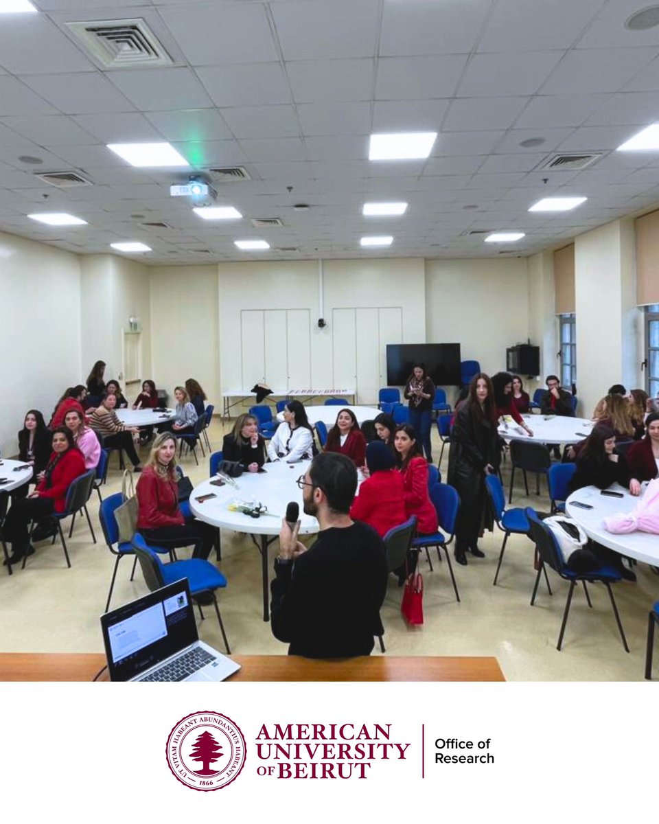 AUB Office of Research tweet media