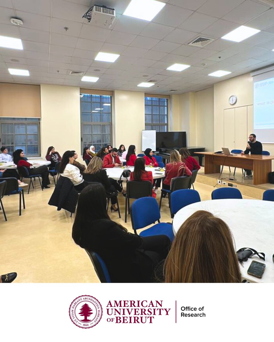 AUB Office of Research tweet media