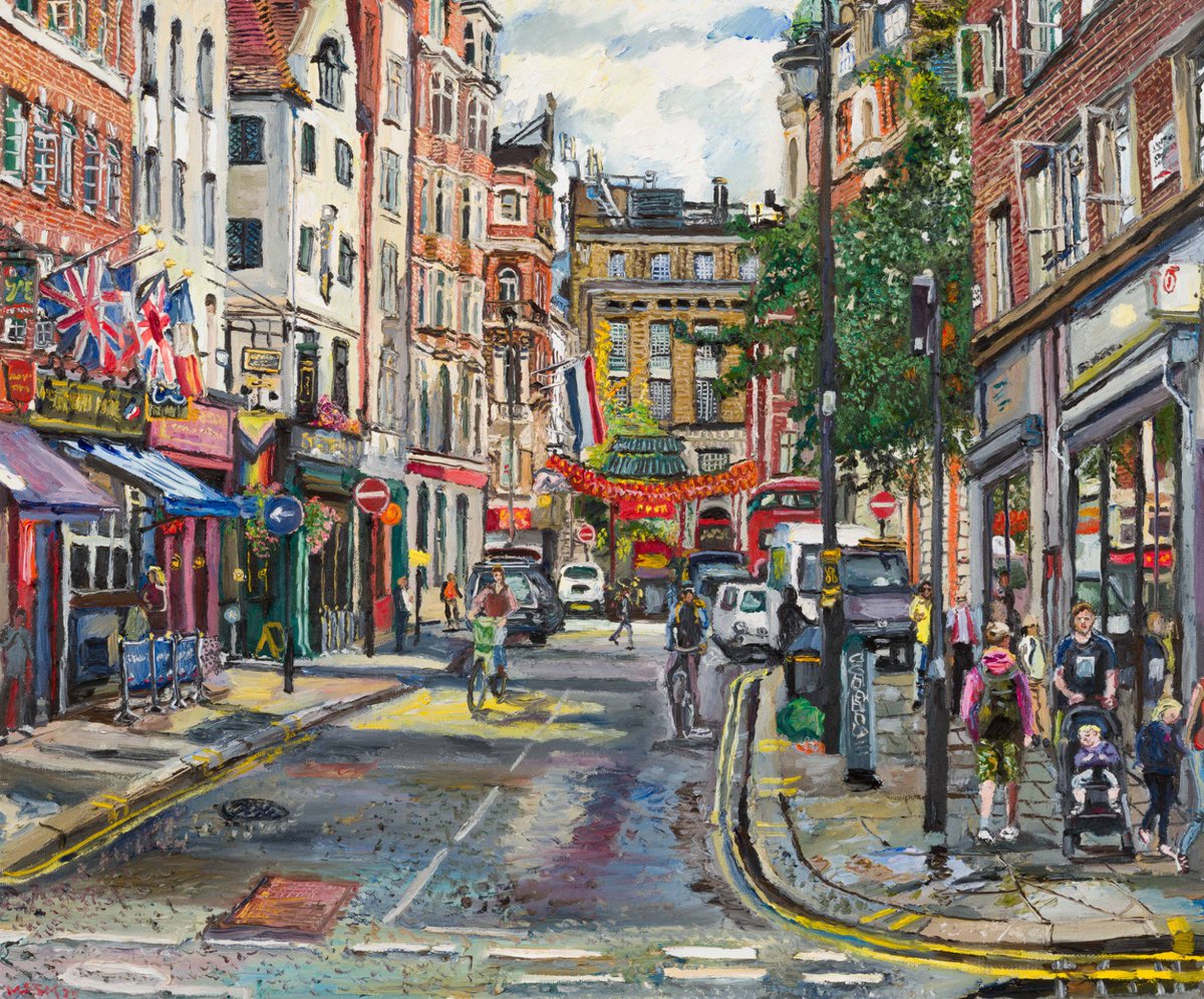 Paintings of London tweet media