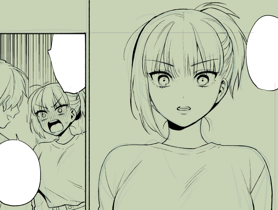 アンスリウムさんの✍️アシスタントさまにトーンとベタをしていただきます… 