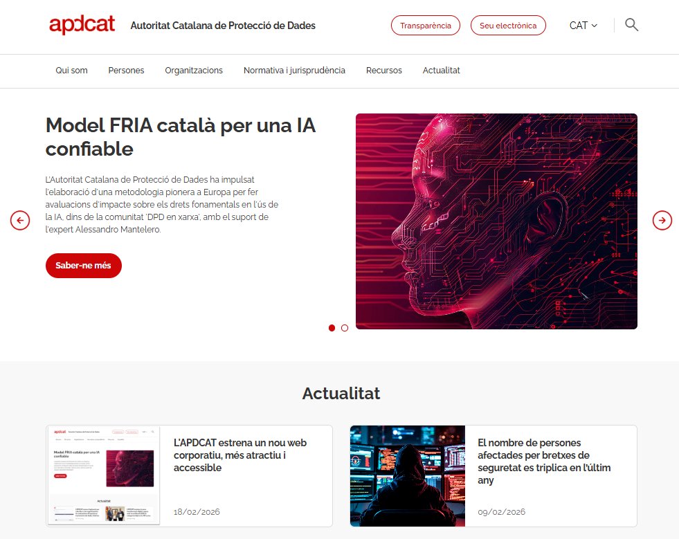 Autoritat Catalana de Protecció de Dades tweet media