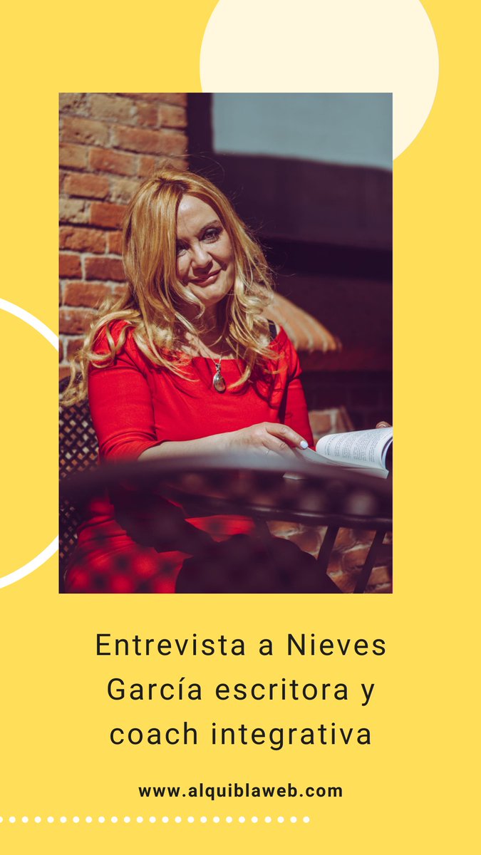 Entrevista a Nieves García escritora y coach integrativa

alquiblaweb.com/2026/02/19/ent…

#entrevista #alquibla #saludmental #tdah #neurodiversidad #escritoras #libros #lectura #escrituraterapeutica #crecimientopersonal #psicologia #bienestaremocional #cultura