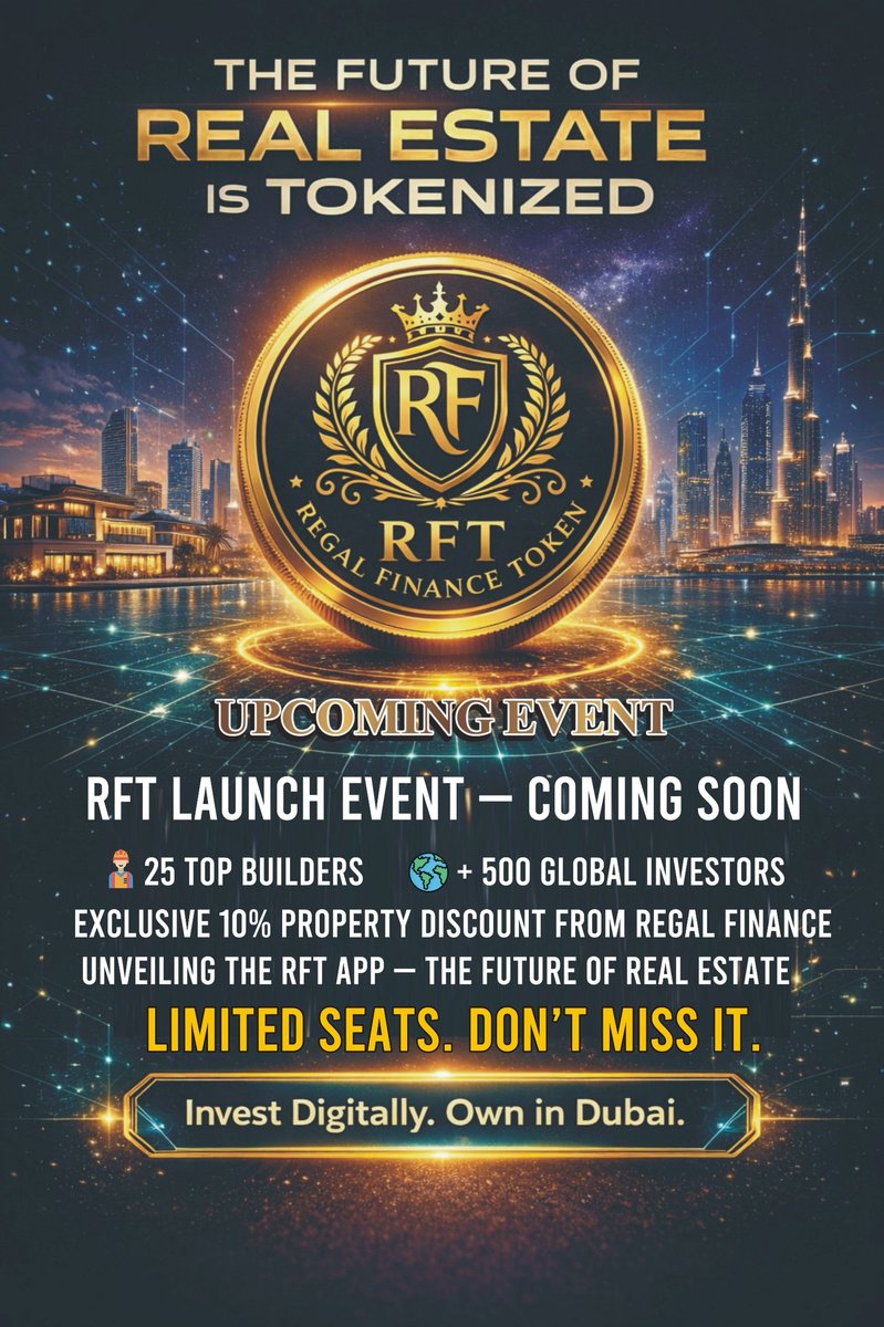 Regal Finance Token tweet media