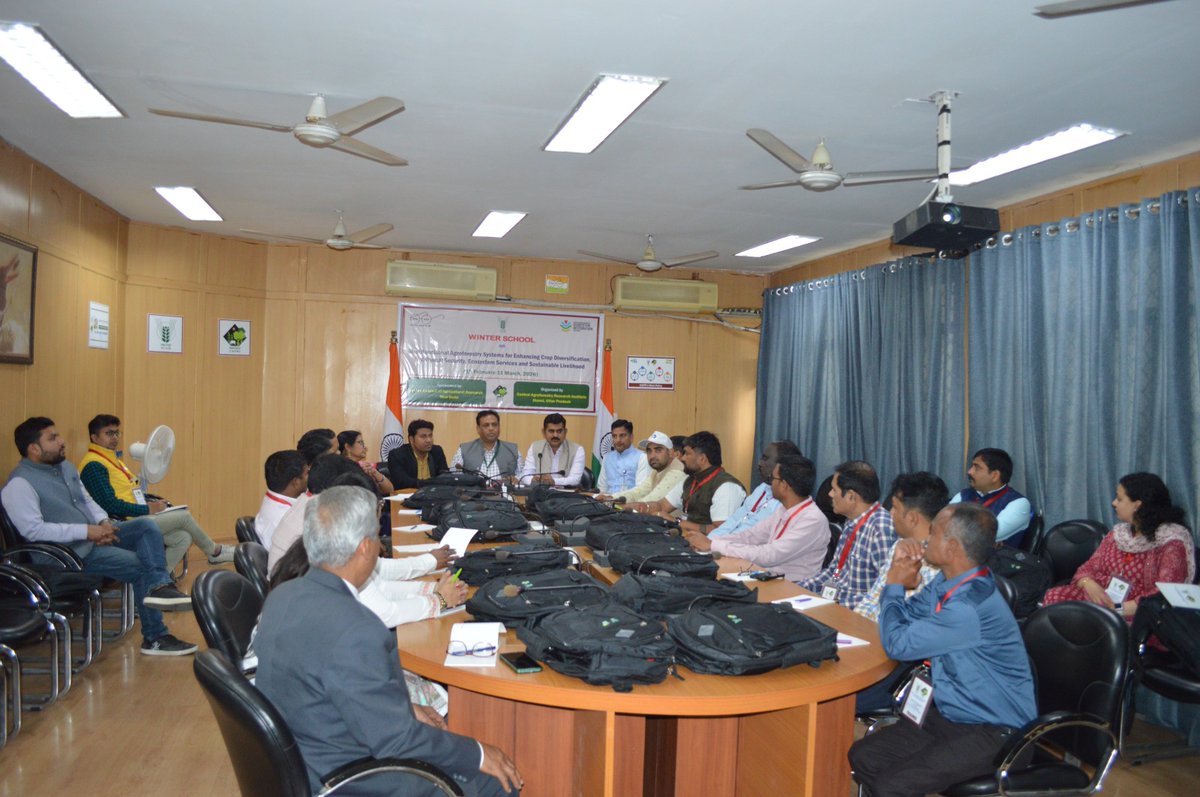 IcarCafri's tweet photo. new horizons in agroforestry and sustainable agriculture.
Hereโs to learning, collaboration, and innovation!
#icar #icarcafri #agroforestry #winterschool @arun703 @icarindia @mygovindia @AgriGoI https://t.co/t3a5SUANYG