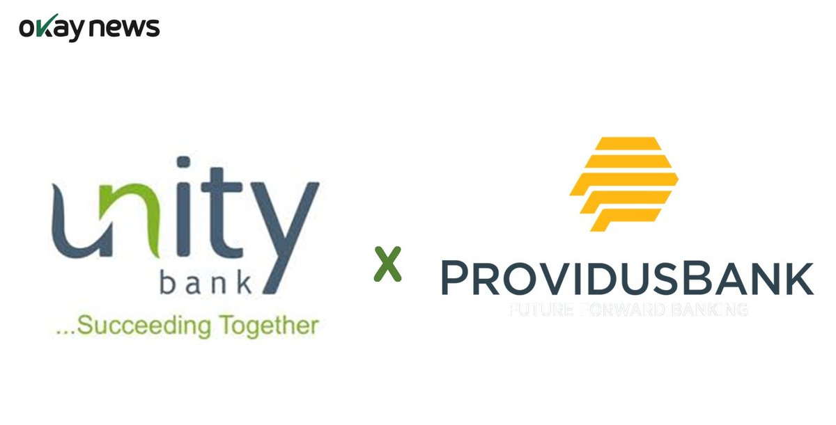 okaynewsroom's tweet photo. Unity Bank, Providus Bank Merger On Track, Awaits Final Court Sanction - 

https://t.co/AxZMBrAfEP 

#ProvidusBank #UnityBank #OkayNews https://t.co/ZyLQAqrs13