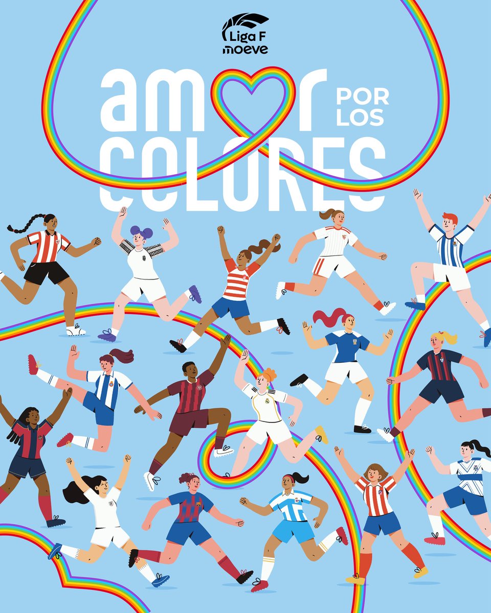 Hoy alzamos la voz en el Día Internacional contra la LGTBIfobia en el Deporte 🌈

Porque el deporte solo tiene sentido si es un espacio seguro para todas las personas.

Seguimos construyendo #AmorPorLosColores