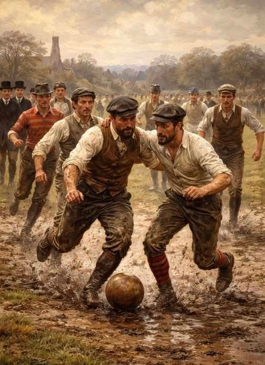The year is 1857…. Gold is being discovered in California, Victoria Cross medals are being issued for the first time, it’s all kicking off in India, and @SheffieldFC is the first EVER football club.
Tomorrow, we welcome that club to the Barton Town Stadium for the first time...