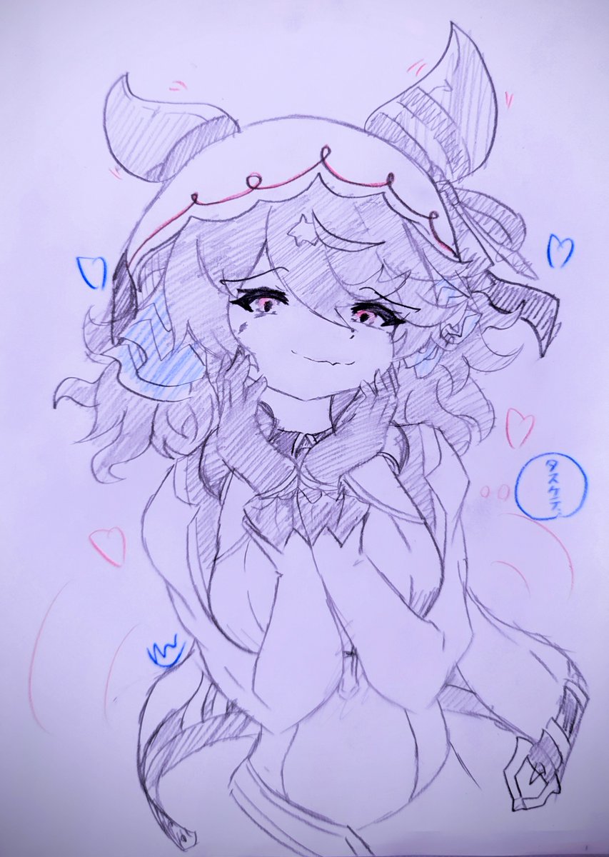 uMsan_5143brap's tweet image. 無敗三冠は…ワタシのモノ…♥
ﾀｽｹﾃ…🟦
#デアリングタクト
#スティルインラブ