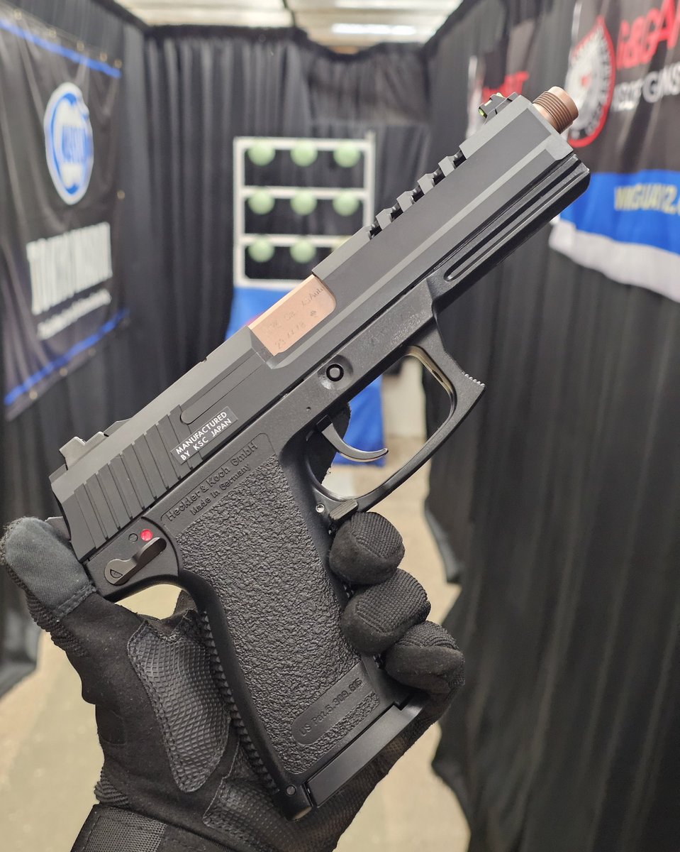 KSC #CO2ガスガン Mk23コマーシャル ガンポートマスターABS 入荷しま