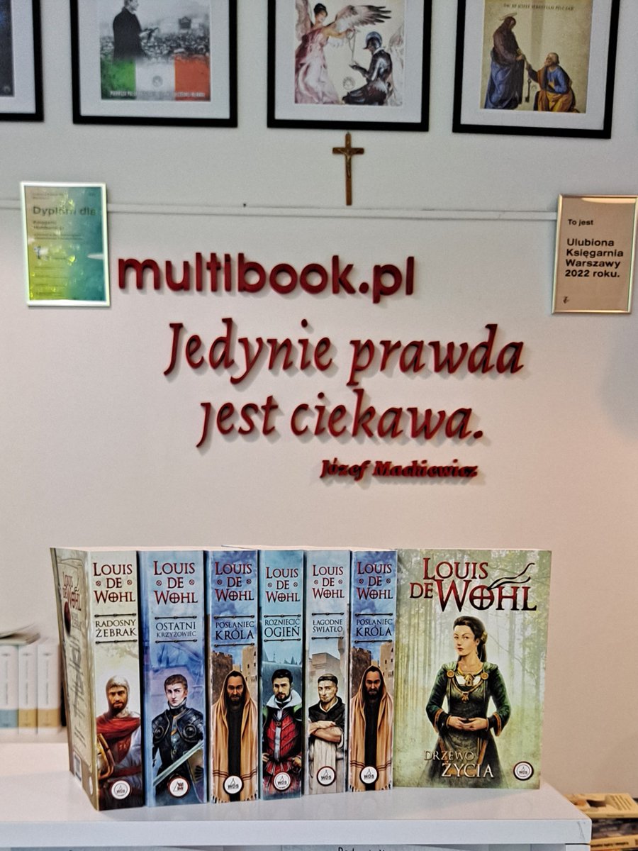 Dobra, wciągając powieść a jednocześnie lektura duchowa? Książki Louisa de Wohla polecamy Państwa uwadze! To naprawdę niezwykle ciekawy autor, warty zainteresowania. Szczególnie w Wielkim Poście.

📚 multibook.pl/pl/c/Louis-de-…