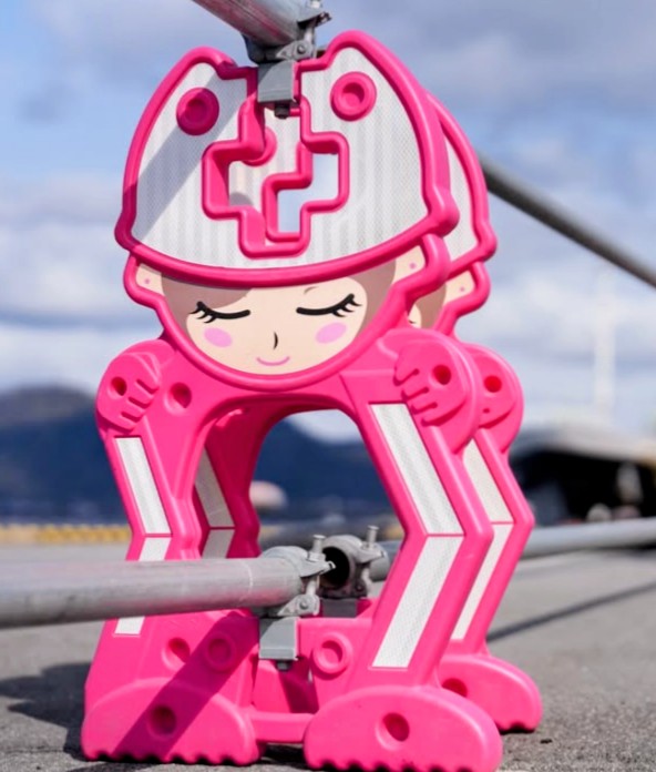 色っぽいじゃろ(*´ｪ`*) ＃単管バリケード