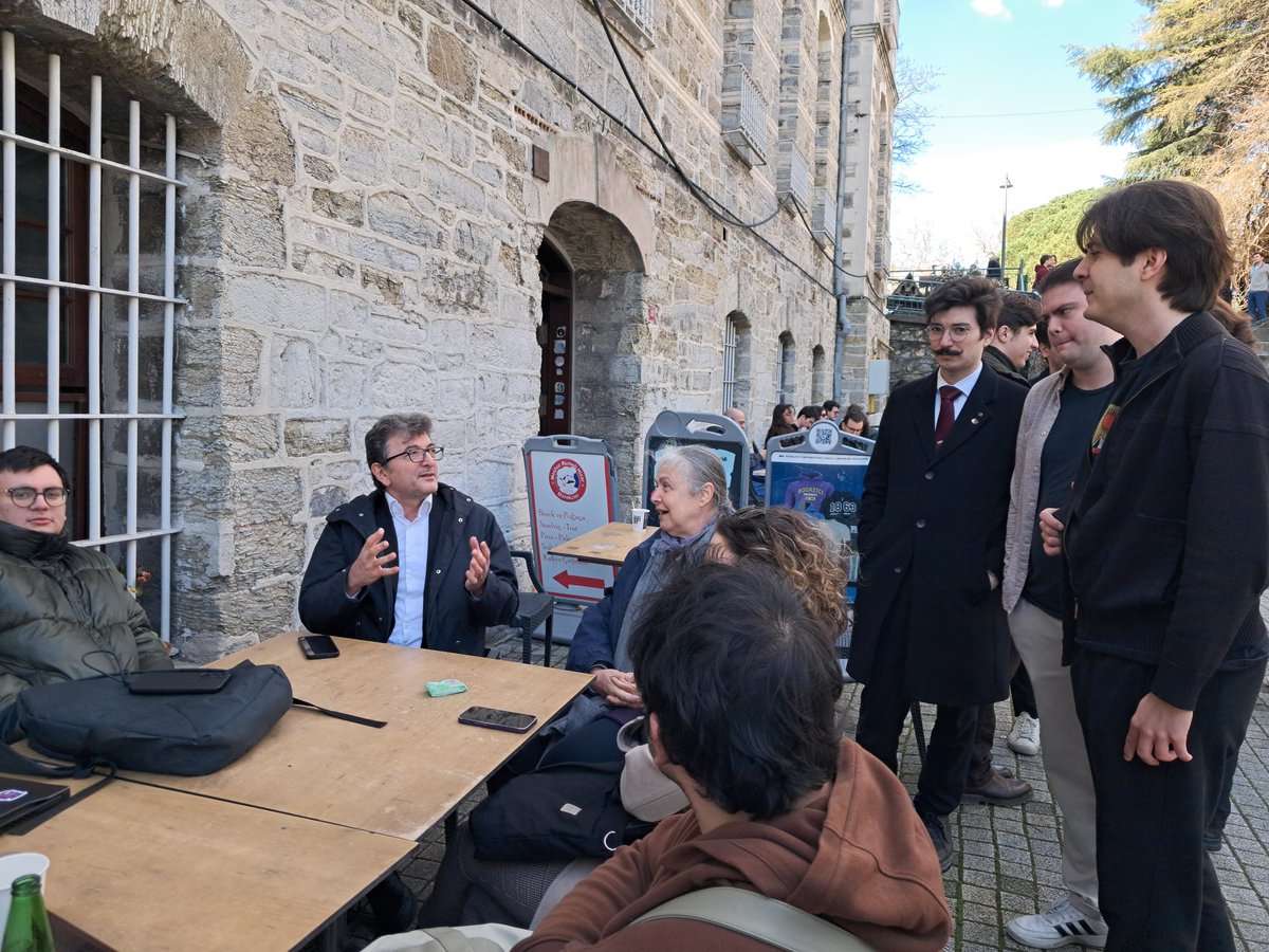 Vekilimiz Yüksel Taşkın ve hocamız Mine Eder ile Güney Kampüsteyiz!