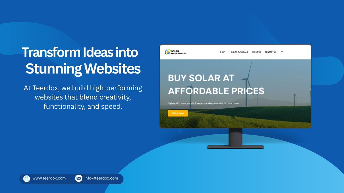 Teerdoxtech's tweet photo. Most business owners think that a website is a digital brochure. It’s not.
It’s a conversion tool.
If it’s not capturing leads, building trust, and guiding visitors toward action, it’s underperforming.
Design attracts but strategy converts.
#websitestrategy #digitalmarketing https://t.co/T8Gm9OYwev