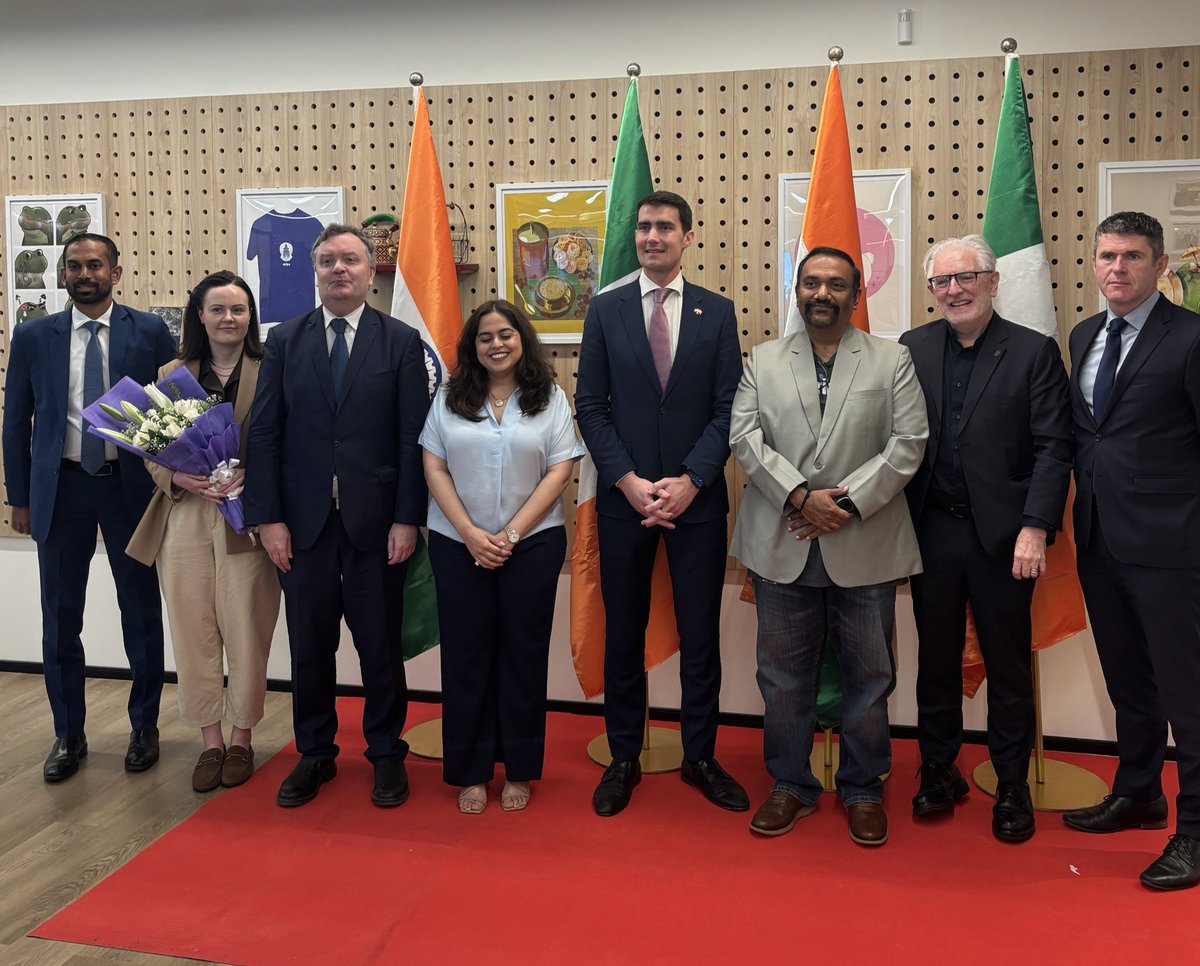 Irish Embassy India tweet media