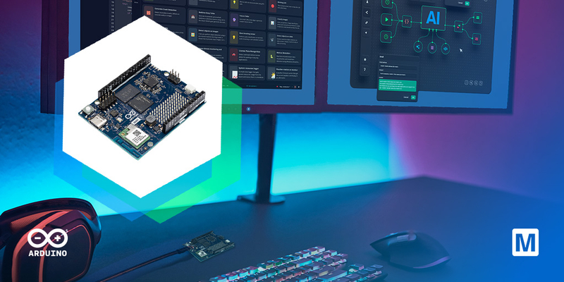 MouserElecEU's tweet image. With a Qualcomm® Dragonwing™ QRB2210 #processor and STM32U585 #MCU, the @arduino UNO Q delivers high-performance Linux® computing plus real-time control in a familiar UNO form factor. 

Check out the details here ➡️ mou.sr/3O23wf9