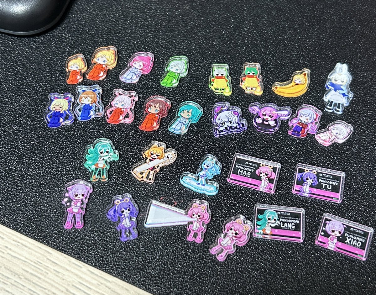 🪇ｼｬｶ₍₍ (ง ˙ω˙)ว ⁾⁾ｼｬｶ🪇　

画像並べてて気づいたんだけど1個脱走してますね探さなきゃ🔍