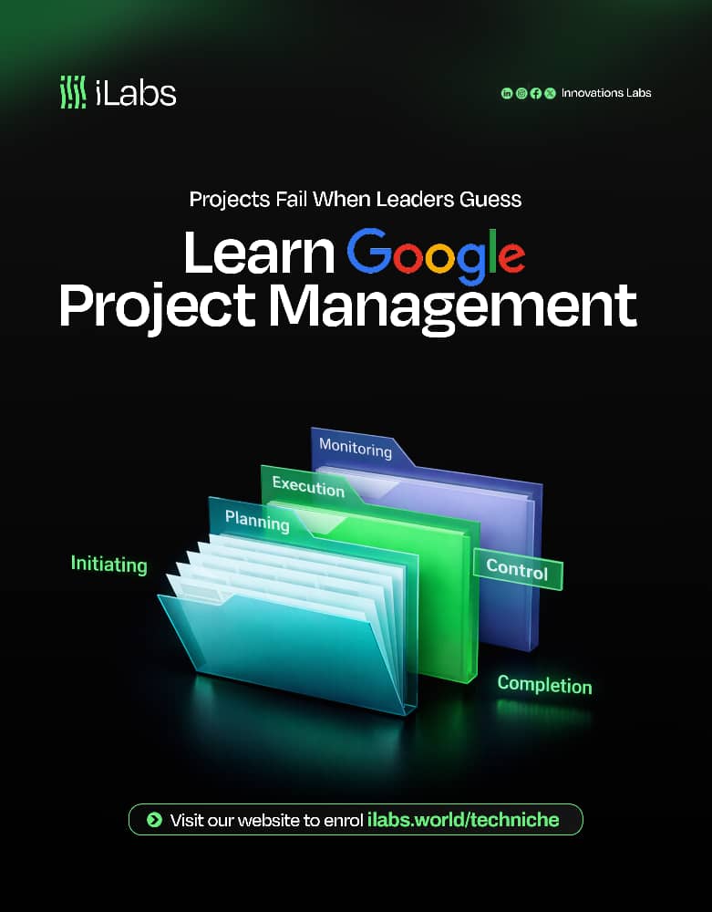 ilabsglobal's tweet photo. Stop guessing and start leading. 

Projects fail when leaders lack a clear roadmap. Master the art of Google Project Management and take control from initiation to completion.

Don't leave your success to chance.

Enroll here: https://t.co/OIpWyUbqUY

#iLabs #CareerGrowth #Google https://t.co/9x8D91int0