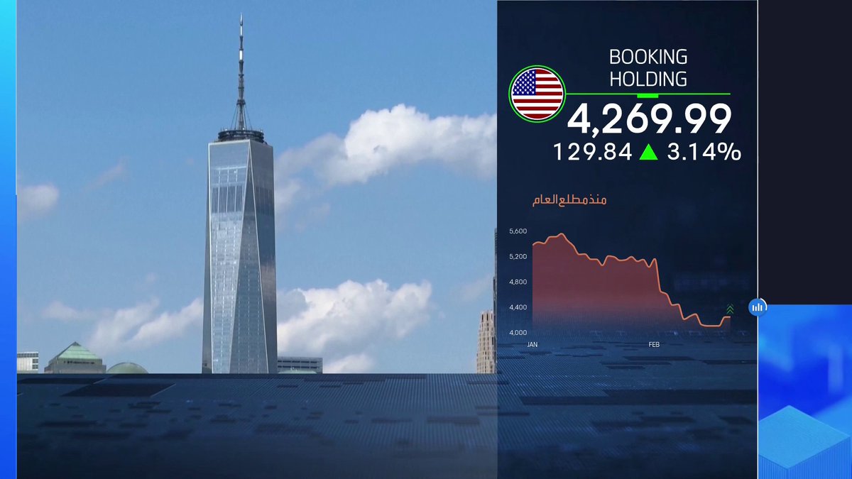 شركة Booking تقر تقسيم سهمها بنسبة 1 إلى 25 بعد وصوله لمستويات قياسية الأسواق العربية _Business 