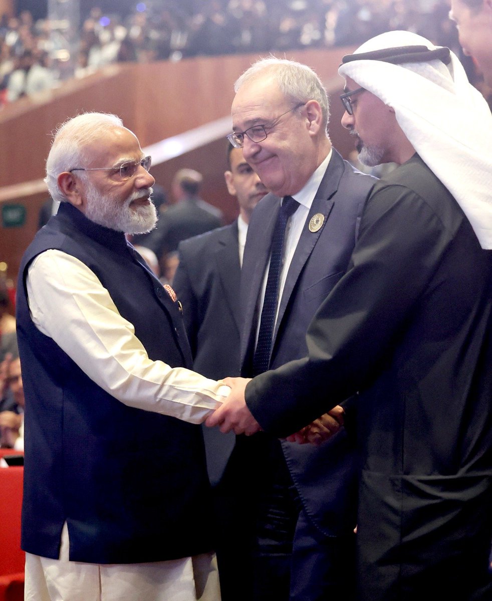 At the world’s largest and most historic AI Impact Summit in New Delhi!

<a href="/LulaOficial/">Lula</a>

<a href="/anuradisanayake/">Anura Kumara Dissanayake</a>

<a href="/ParmelinG/">Guy Parmelin</a>

<a href="/KBM_ALNAHYAN/">محبين الشيخ خالد بن محمد</a>