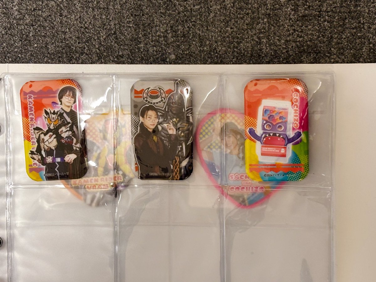ガヴのTOSくじ缶バッジ、最低限欲しい物全部揃ったー！！！ B賞の