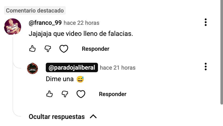 - Estás mintiendo!!
- Dime en que
- Nop