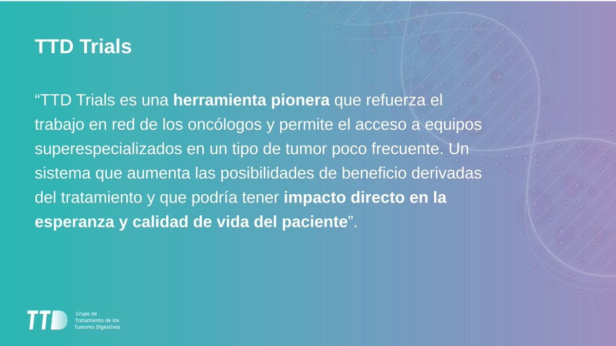 Grupo Español de Tratamiento de Tumores Digestivos tweet media
