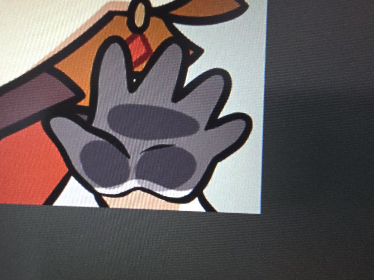 His hand is like cat paw if u look at it from far which makes me want to keep it 😅

If things go well.. new emotes will be ready tonight or by tmr ^^/