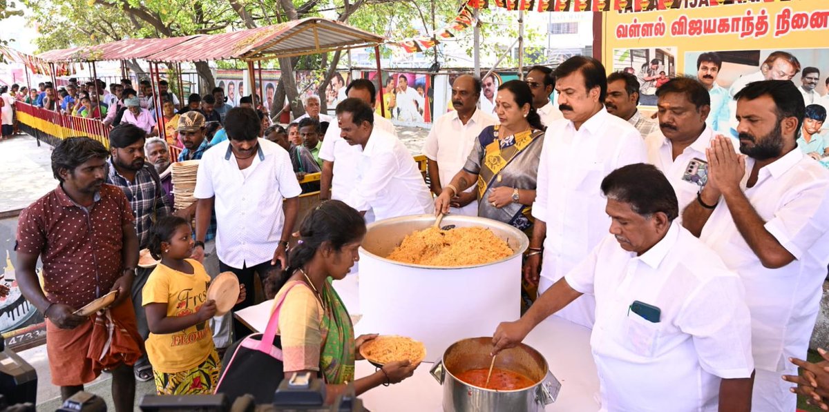 கூட்டணி அறிவித்த இந்த நன்னாளில்,
வெற்றிப் பயணத்தின் தொடக்கமாக நான் கேப்டன் ஆலயத்தில் சிறப்பு பூஜை செய்து, அன்னதானம் வழங்கினேன்.

இது வெறும் அரசியல் முடிவு அல்ல…
மக்களின் நம்பிக்கையை காக்கும் என் உறுதி.

கேப்டன் அவர்களின் ஆசீர்வாதத்துடன்,
மக்களின் ஆதரவுடன்,
நிச்சயம் நாம்