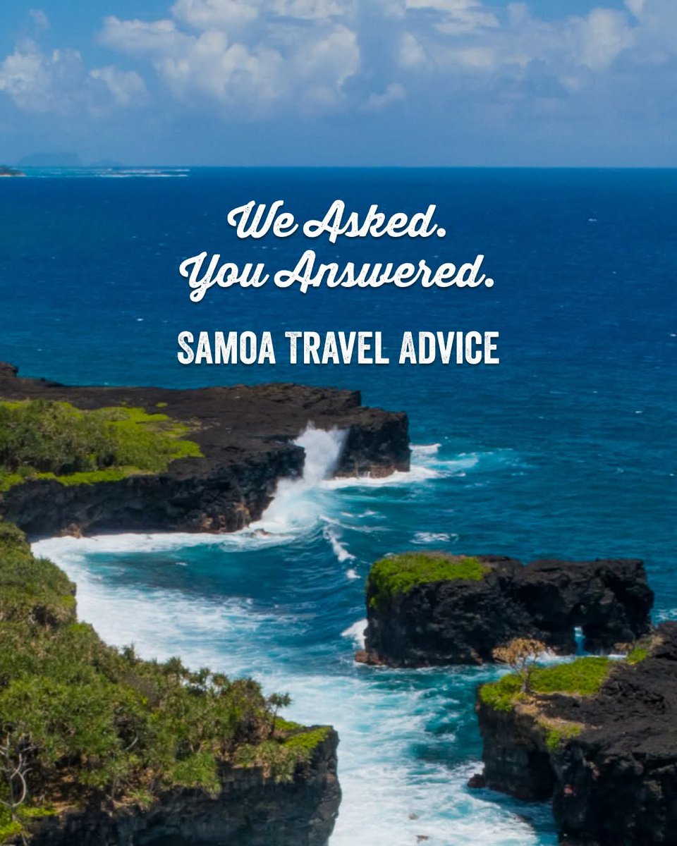 RepPlusUK's tweet image. Thank you to everyone who shared your Samoa travel tips on our story! Save this for your holiday!

#DiscoverBeautiful 
#Samoa #BeautifulSamoa #Travel #PacificIsland #BucketListDestination #RepPlusClient