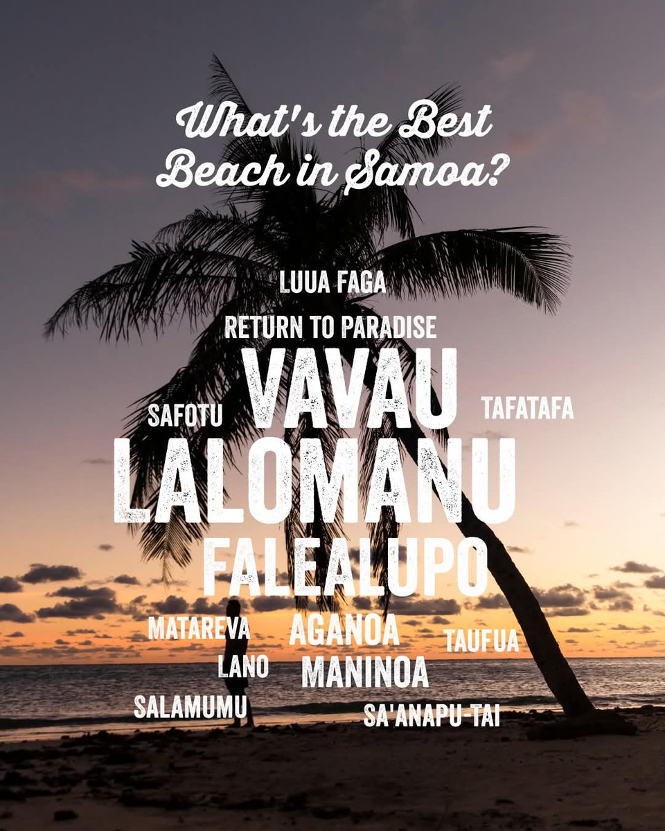 RepPlusUK's tweet image. Thank you to everyone who shared your Samoa travel tips on our story! Save this for your holiday!

#DiscoverBeautiful 
#Samoa #BeautifulSamoa #Travel #PacificIsland #BucketListDestination #RepPlusClient