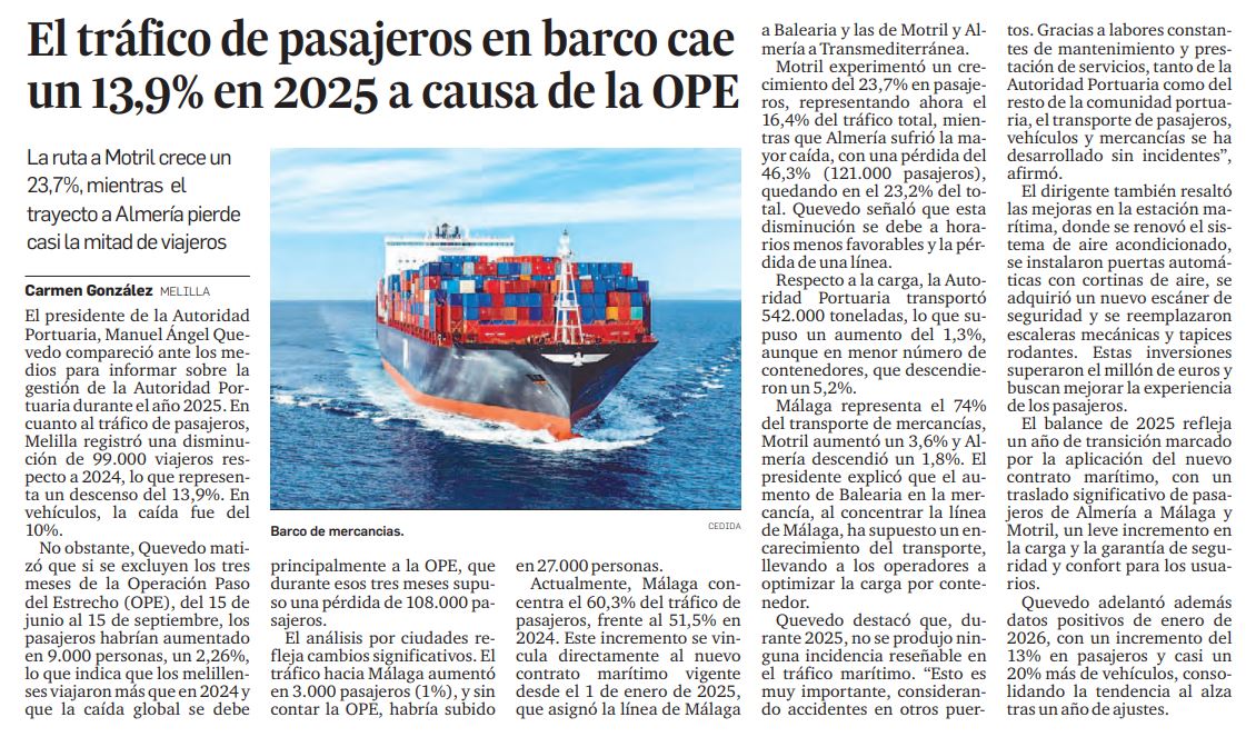 jsmelilla's tweet photo. Julio 2025 @imbrodamelilla: La OPE deja aquí muy poco, mi afición por la OPE es ninguna

Febrero 2026 @mangelquevedo (@PPMelilla): La caída del tráfico es culpa de la OPE

¿Pero habláis entre vosotros? ¿Habláis con Imbroda?

Juanjo, si necesitas hablar… te escuchamos👂🏻 https://t.co/7i9lYKxuJw