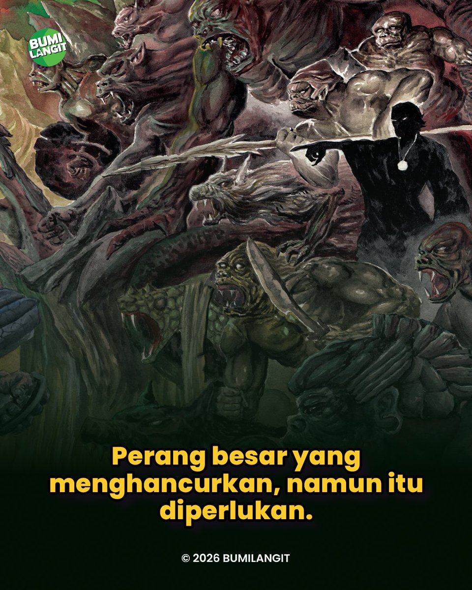 BumilangitID's tweet photo. Perang antara baik lawan jahat...
Dapatkan komik Godam: Ujian Buat Awang di Official Store Bumilangit!
#Bumilangit #Godam #Awang https://t.co/Jvq5ysyu90