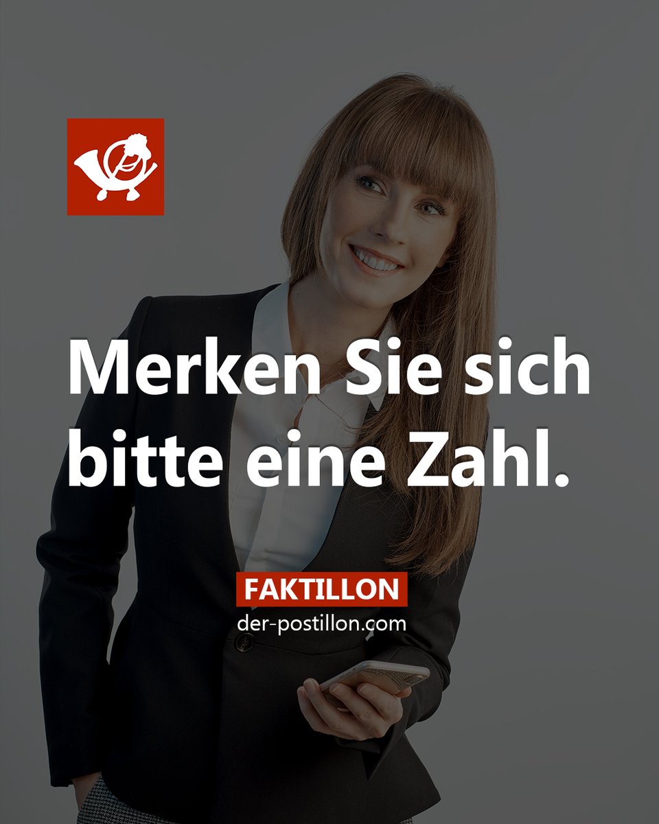 Die besten Fakten als Buch 👉 shopillon.de/faktillon/
Ehrliche Nachrichten auf 👉 der-postillon.com