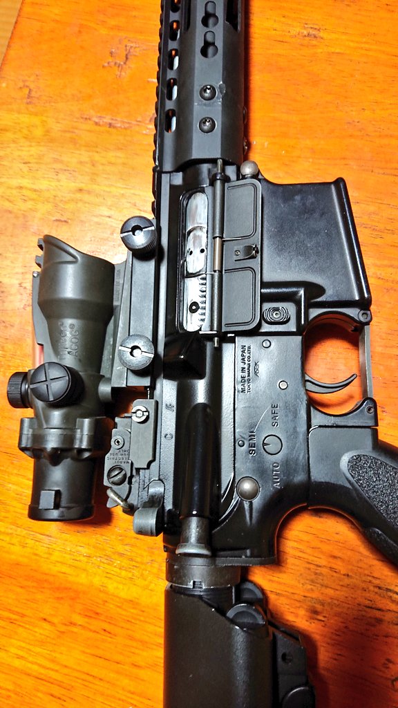 東京マルイ次世代電動ガンM4をリコイルオミットしました リコイル