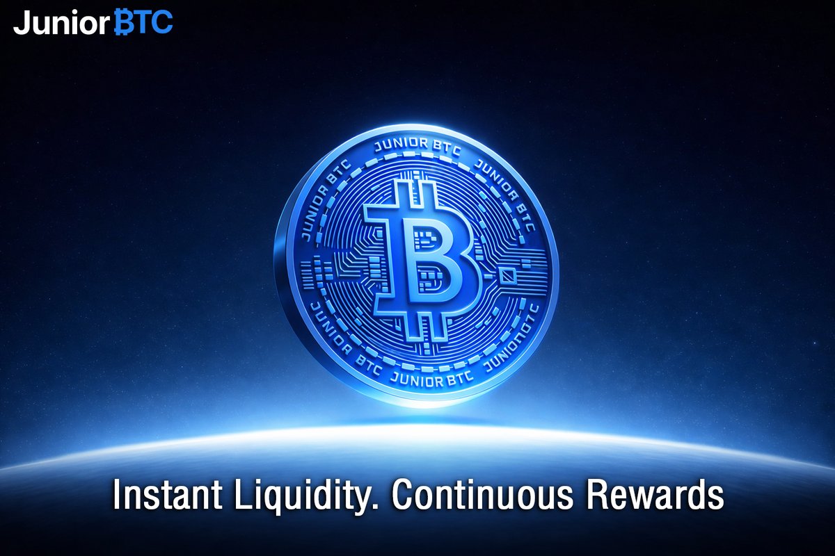 Most crypto forces a choice: lock tokens and earn, or stay liquid and earn nothing.

JBTC gives you both. 
Full liquidity in your wallet. 
Daily rewards for 45 years and beyond.
No lockups. No platforms. No tradeoffs.

Pre-launch → t.me/jbtcofficial