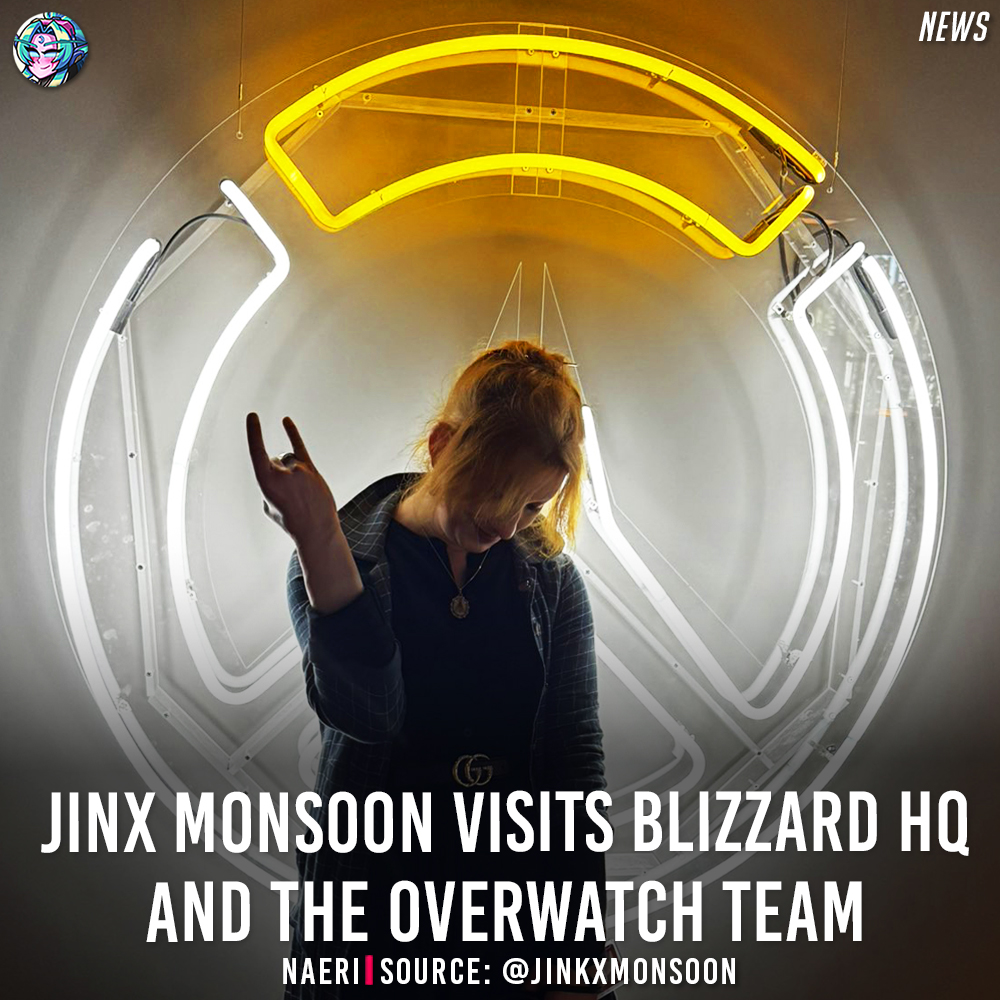 Overwatch Potential New Hero Voice Actor Jinx Monsoon? 🤟

<a href="/JinkxMonsoon/">Jinkx Monsoon is Judy Garland</a> visits Blizzard HQ and the Overwatch team. This was also mentioned on the <a href="/PlayOverwatch/">Overwatch</a>.

Will Jinx Monsoon voice a #Overwatch new hero in the future? If so, what lines would you like to hear?💬