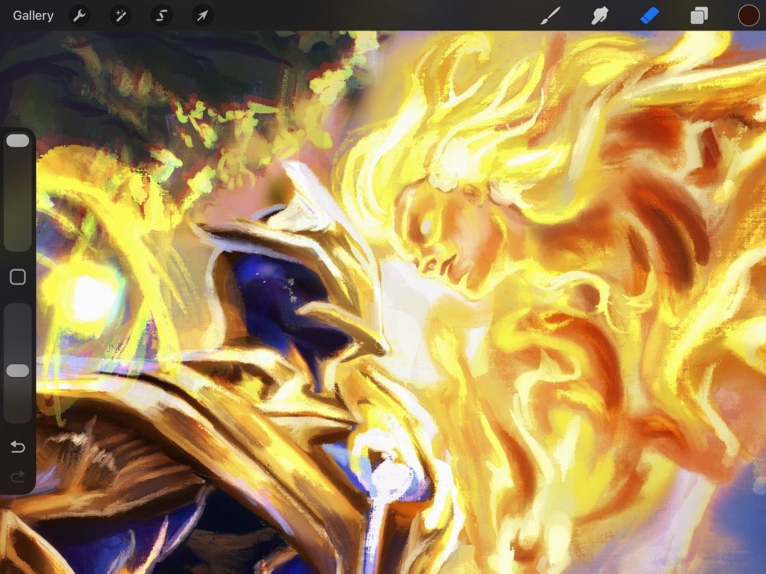 noelarts0405's tweet image. Forever Reborn (You read my mind)  #adamwarlock #MarvelRivals #MarvelRivalsfanart #Phoenix