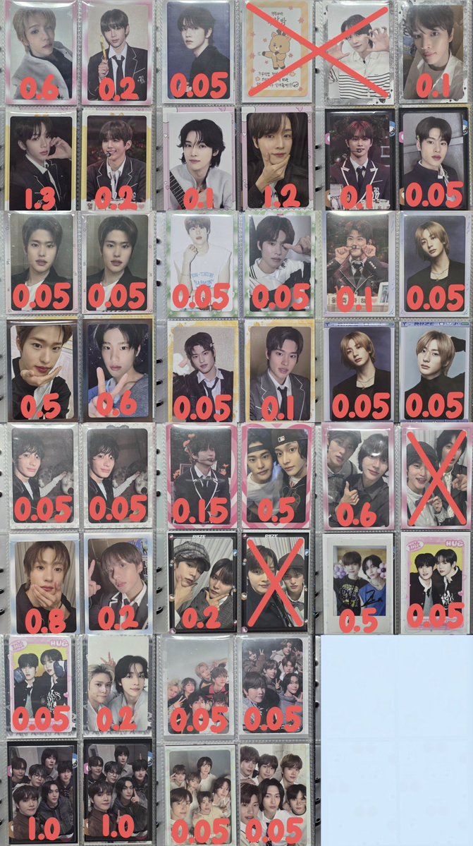 ยังไม่ดีล 🇰🇷‼️ riize

🧡สอบถามราคา dm เลยคับ

📦ค่าส่งในไทย reg 30,ems 45 (พื้นที่พิเศษ+20)

#ตลาดนัดRIIZE