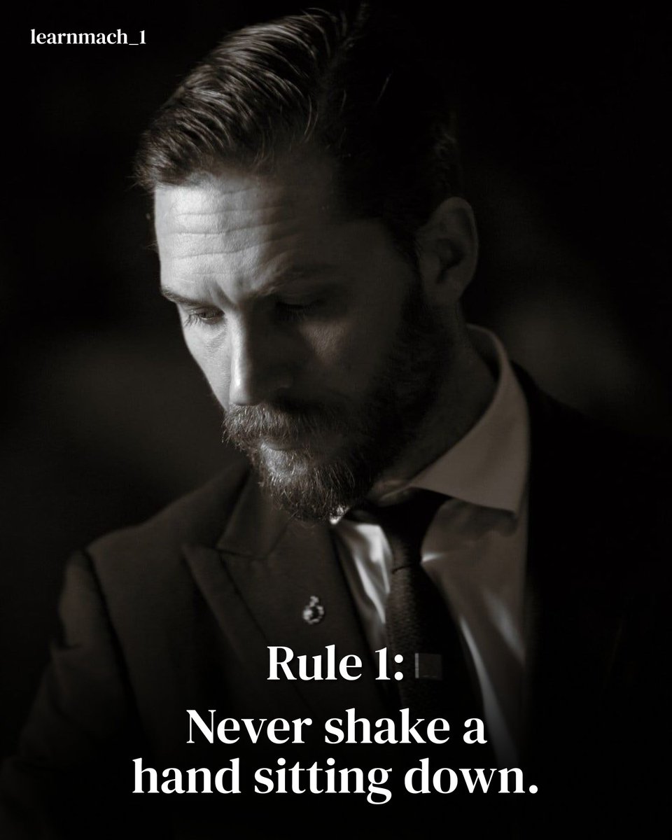 12 Solid Rules of Life For Men:

1.