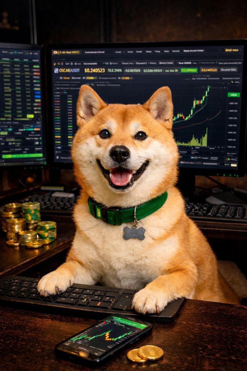 <a href="/Losmi_web3/">Losmi 🐬</a> GM to all the early risers stacking $OSCAR. Let’s make today count on-chain, vibes high, and bags steady. <a href="/oscar_shibainu/">Oscar Shiba Inu</a>