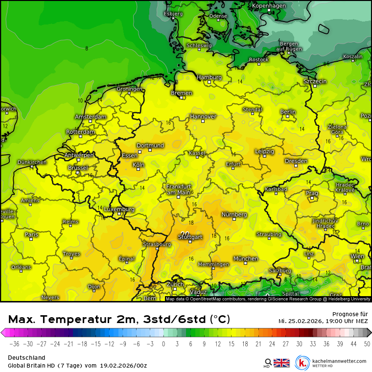 Kachelmannwettr's tweet photo. Die Milderung kommt am Wochenende landesweit, aber der nächste Mittwoch könnte eine Hausnummer werden. Verschiedene Wettermodelle sehen 15 bis 20 Grad. 

Hier zu den Karten:
https://t.co/GnOwPxOBJz
/FR https://t.co/CMoxZQwNxh