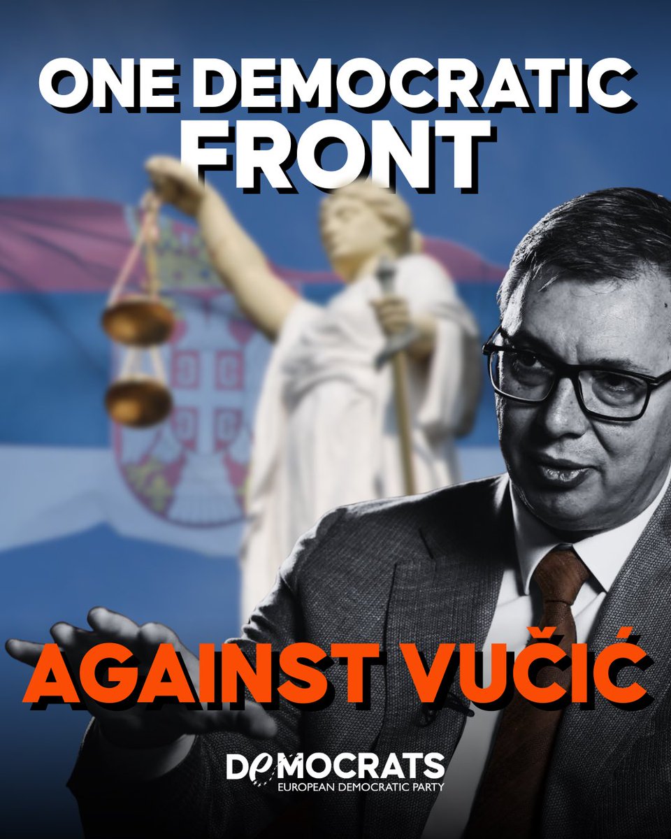 Yesterday in Belgrade, at the premises of the European Movement in Serbia, key opposition forces – NPS, PSG, SRCE, SSP and ZLF – jointly endorsed a Statement on the rule of law, democratic institutions and the fight against corruption and organised crime.
Ahead of the Venice
