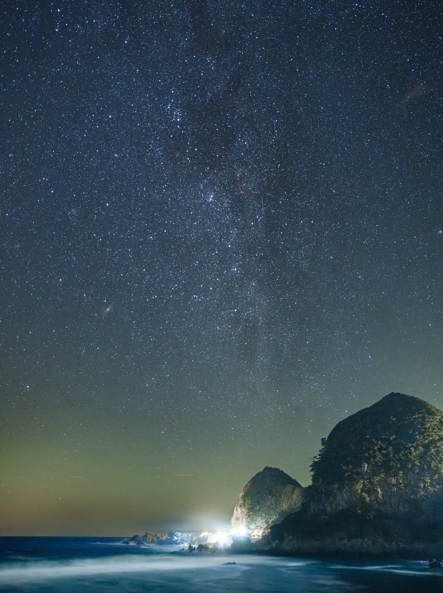 神津島で見た星空🌌 星空保護区と言われるだけあって凄い星数でした