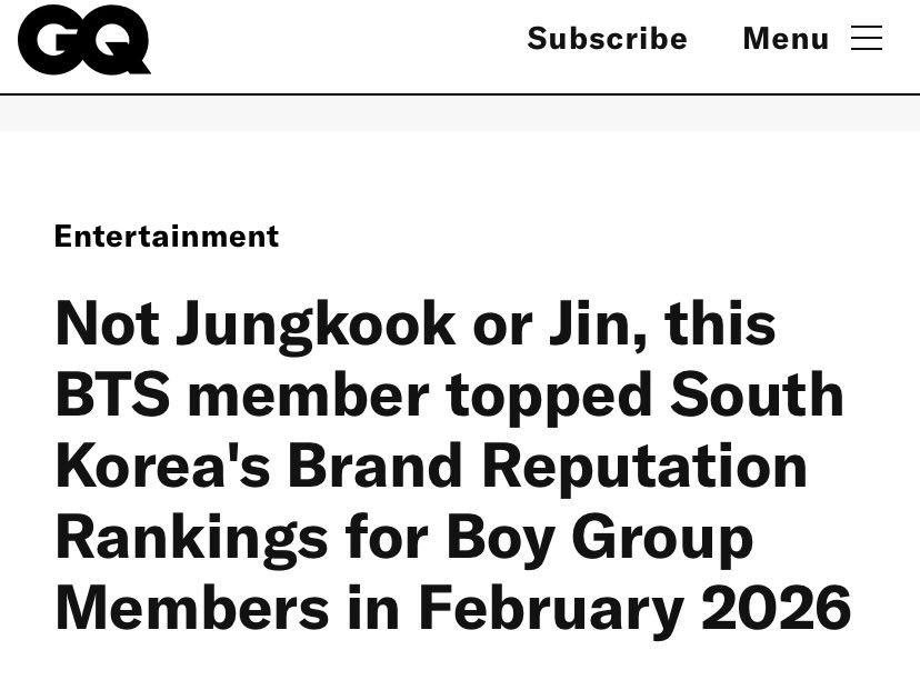 help this gq article headline is killing me😭 seokjin is fr the standard lol