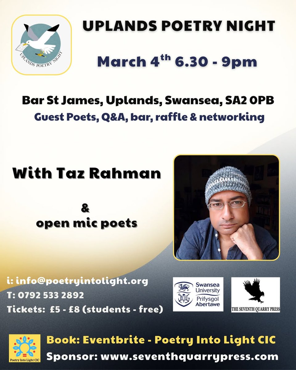 The Seventh Quarry/Swansea Poetry Magazine & Press tweet media