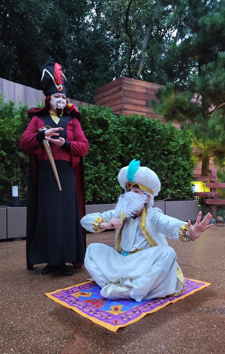 ディズニーの主従の思い出🤗🎶ジャファーに案内されて国王で約10年ぶり