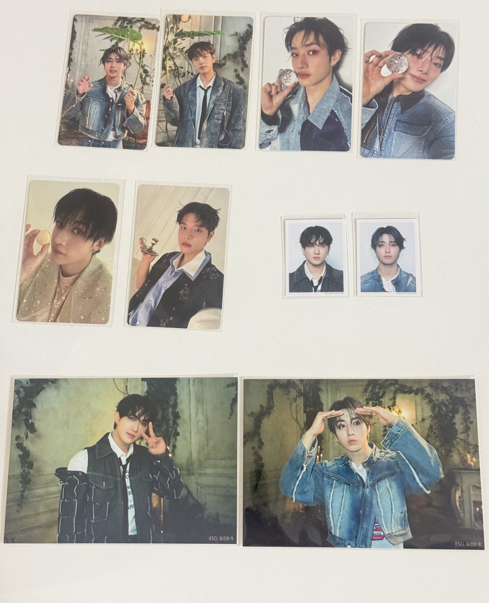 trade_syp's tweet photo. straykids 過去 封入 トレカ 交換 スキズ Hollow ブロマイドカード ID バンチャン リノ チャンビン ヒョンジン ハン フィリックス スンミン アイエン

譲)1枚目 🐺🐖🐇🐿️🐶🦊

求)画像2枚目💜 🐰🦊 同種

なるべく2枚以上まとめての交換希望
(他ポストとまとめても可)
お気軽にお声掛けください🙂‍↕️ https://t.co/9S06YZfD4G