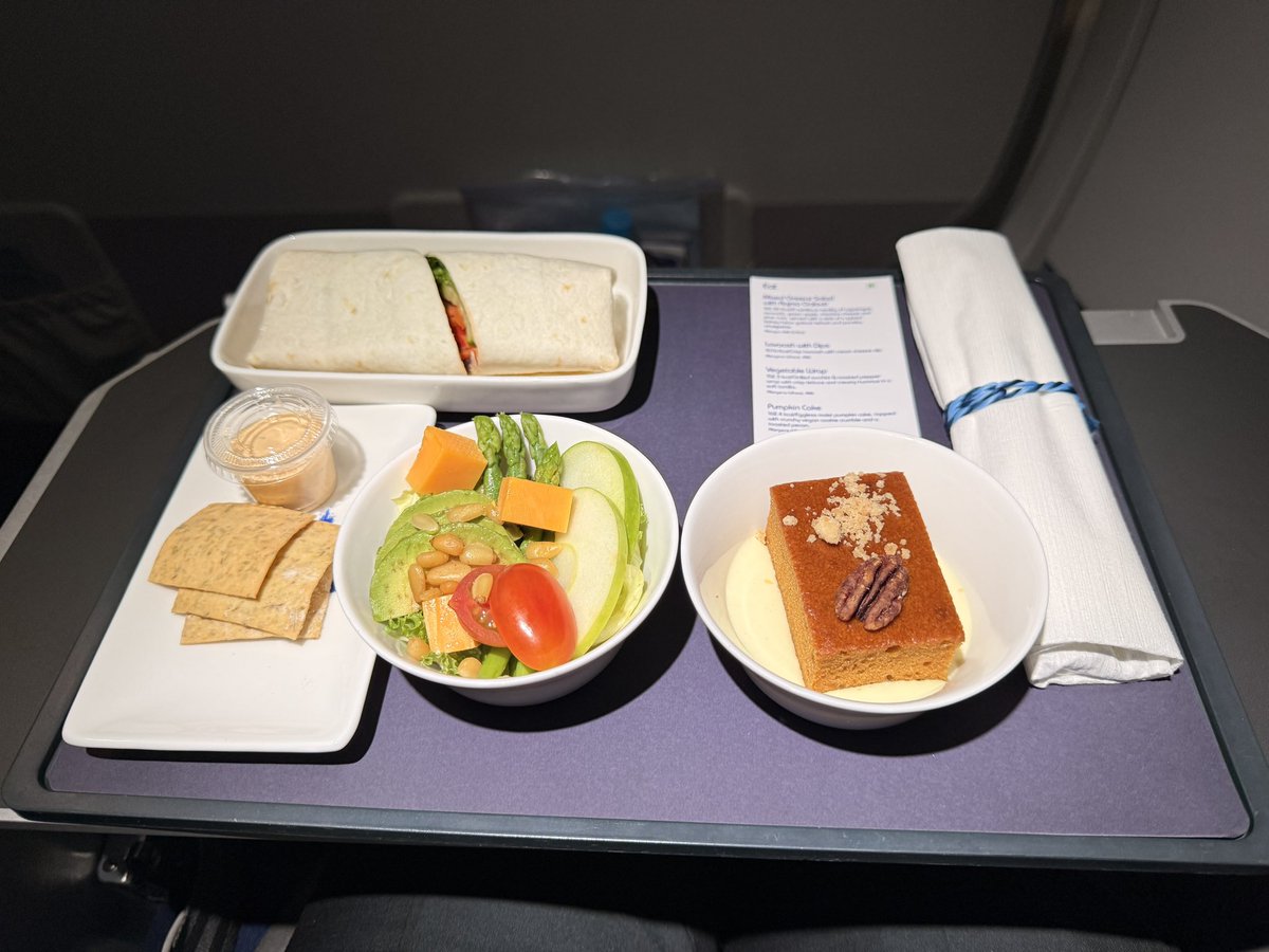 ArnabhBanerjee's tweet photo. Another pleasant BOM-BKK-BOM experience on @IndiGo6E though the outbound was pretty delayed 💀. The crew and service on the return were excellent, Thank you Unnati and Almas for taking such good care of us. 
We need cold towels before meal service in #IndiGoStretch though 😕. https://t.co/KR7XKlqAZZ