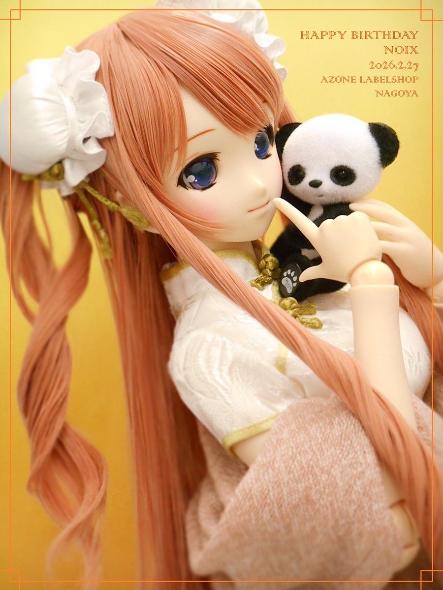 おめでとうございます】 本日2月27日は、Iris Collect『ノワ』ちゃんの