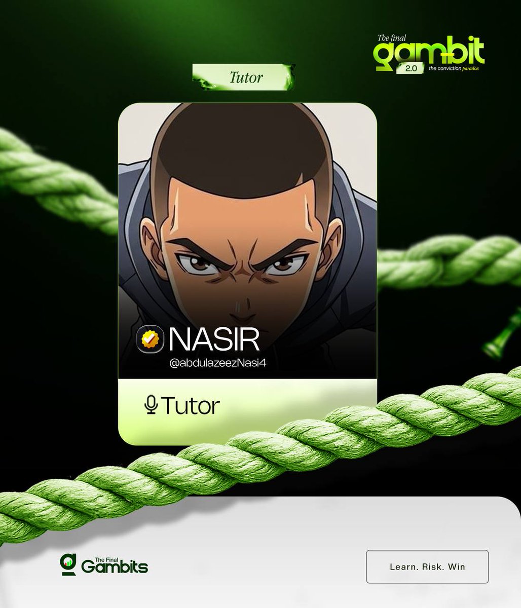 𝐓𝐔𝐓𝐎𝐑'𝐒 𝐑𝐄𝐕𝐄𝐀𝐋 3.0
Here we go!

Presenting to you Nasir <a href="/AbdulazeezNasi4/">NASIR</a> 

An expert at building telegram bots and helpful websites to automate research process on memecoins, spotting gems early.

He is one of the best Bot and site Automator to ever grace the game....